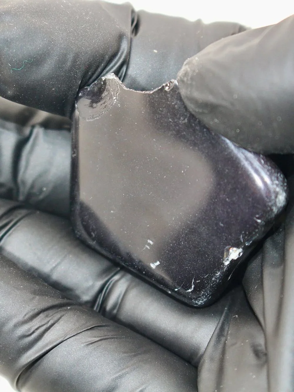 13.1g Old Stock Rainbow Obsidian Polished Davis Creek California Rare Stone Rock